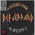 Def Leppard The Story So Far: The Best Of - Magenta Vinyl - Sealed 2-LP vinyl set UK DEF2LTH877463