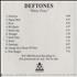 Deftones White Pony - 11-track CD-R acetate US DFTCRWH159950