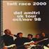 Del Amitri Twit Race 2000 - Tour Itinerary book UK DELBKTW403845