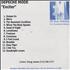 Depeche Mode Exciter CD-R acetate US DEPCREX313561