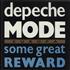 Depeche Mode Some Great Reward - Europa + Ticket Stub tour programme UK DEPTRSO685371