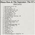 Diana Ross & The Supremes The #1's CD album US D/SCDTH313546