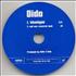 Dido Thank You CD single US ODIC5TH182199