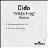 Dido White Flag - Remixes CD-R acetate UK ODICRWH256817