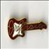 Dire Straits Guitar Shaped Pin Badge badge UK DIRBGGU557731