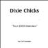 Dixie Chicks Tour 2003 Interview CD-R acetate UK XIECRTO267521
