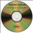 Duran Duran Got To Get You Out Of My Mind CD-R acetate US DDNCRGO112298