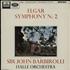 Edward Elgar Symphony No. 2 - Record 1 & 2 - S/C 2-LP vinyl set UK EFD2LSY670497