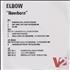 Elbow Newborn CD-R acetate UK EBWCRNE195271