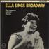 Ella Fitzgerald Ella Sings Broadway vinyl LP UK EFZLPEL700506