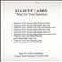 Elliott Yamin Wait For You Remixes CD-R acetate US ED4CRWA425886