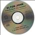Elton John Friends Never Say Goodbye CD single Canadian JOHC5FR387424