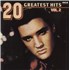 Elvis Presley 20 Greatest Hits, Vol. 2 vinyl LP UK