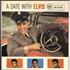 Elvis Presley A Date With Elvis - 1st - Scalloped Flipback vinyl LP UK ELVLPAD740824