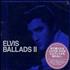 Elvis Presley Ballads II CD album Japanese ELVCDBA179040