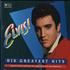 Elvis Presley His Greatest Hits 4-CD set US ELV4CHI479634