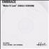 Embrace Make It Last CD-R acetate UK EMBCRMA252264
