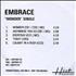Embrace Wonder CD-R acetate UK EMBCRWO196007