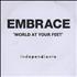 Embrace World At Your Feet CD-R acetate UK