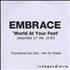 Embrace World At Your Feet CD-R acetate UK EMBCRWO366737