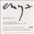 Enya Only Time - Unmastered CD-R acetate US ENYCRON168131