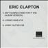 Eric Clapton Ain't Gonna Stand For It CD-R acetate UK CLPCRAI184757