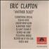 Eric Clapton Another Ticket cassette album UK CLPCLAN196629