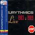 Eurythmics Live 1983-199 2-CD album set Japanese EUR2CLI197181