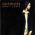 Faithless Don't Leave CD single Australian FTLC5DO213468