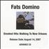 Fats Domino Greatest Hits: Walking To New Orleans CD-R acetate US FTDCRGR459603