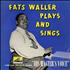 Fats Waller Fats Waller Plays And Sings 10