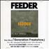 Feeder Generation Freakshow CD-R acetate Japanese FEECRGE635223