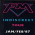 FM Indiscreet tour programme UK F-MTRIN672589