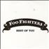 Foo Fighters Best Of You CD single UK FOOC5BE331571