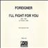 Foreigner I'll Fight For You CD single US FORC5IL109009