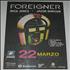 Foreigner Mexico City Concert poster Mexican FORPOME369233