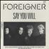 Foreigner Say You Will Box 7