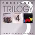 Foreigner Trilogy 3-CD set UK FOR3CTR343875