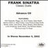 Frank Sinatra Classic Duets CD-R acetate US FRSCRCL475268