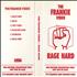 Frankie Goes To Hollywood The Frankie Video - Rage Hard video UK FGTVITH48125