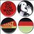 Franz Ferdinand Do You Want To badge UK FNZBGDO462575