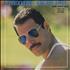 Freddie Mercury Mr Bad Guy - Lyric inner & promo sticker vinyl LP Israeli MERLPMR392928