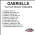 Gabrielle Out Of Reach Remixes CD-R acetate UK GBRCROU262874