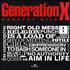 Generation X Perfect Hits press pack US GEXPPPE202433