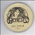 Genesis On Tour '77 badge UK GENBGON768449