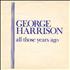 George Harrison All Those Years Ago 7