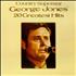 George Jones 20 Greatest Hits vinyl LP UK GEJLPGR449470