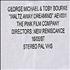 George Michael Waltz Away Dreaming video UK GEOVIWA89819