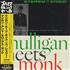 Gerry Mulligan Mulligan Meets Monk CD album Japanese GAJCDMU372455