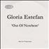 Gloria Estefan Out Of Nowhere CD-R acetate UK ESTCROU188349